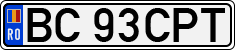 License plate of Romania, Regular plates