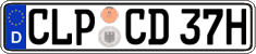 German license plate, Plates for oldtimers (type 