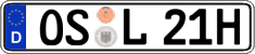 German license plate, Plates for oldtimers (type 