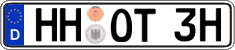 German license plate, Plates for oldtimers (type 