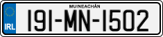 License plate of Ireland, Regular plates
