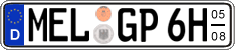 German license plate, Seasonal plates (Oldtimers)