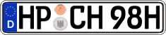 German license plate, Plates for oldtimers (type 