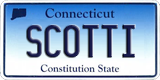 Connecticut, Vanity Plates