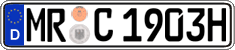 German license plate, Plates for oldtimers (type 