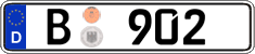 German license plate, Official services and consulates