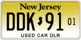 New Jersey, Dealer (ABC-1234/12-ABC34/1234-ABC)