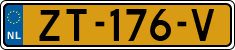 License plate of the Netherlands, Cars
