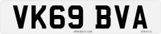 License plate of the United Kingdom, 2001 year system