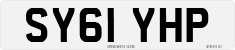 License plate of the United Kingdom, 2001 year system