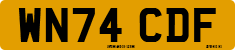 License plate of the United Kingdom, 2001 year system