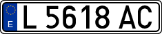 License plates of Spain, 1971 year series