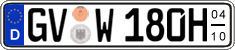 German license plate, Seasonal plates (Oldtimers)