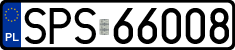License plates of Poland, Regular car plates