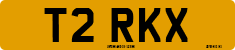 License plate of the United Kingdom, 1983 year system