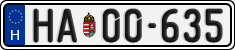 license plates of Hungary, Specialty plates (2022)
