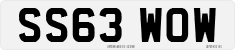 License plate of the United Kingdom, 2001 year system