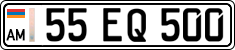 License plate of Armenia, Private owners