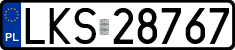 License plates of Poland, Regular car plates