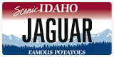 Idaho, Vanity Plates