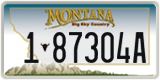 Montana, 1-12345A / 10-1234A