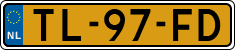 License plate of the Netherlands, Cars