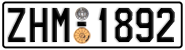 License plate of Greece, Cars
