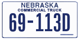 Nebraska, Non-passenger (12-XXXXX)