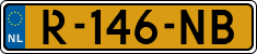 License plate of the Netherlands, Cars