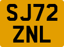 License plate of the United Kingdom, 2001 year system