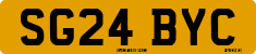 License plate of the United Kingdom, 2001 year system
