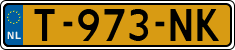 License plate of the Netherlands, Cars