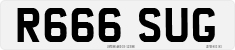 License plate of the United Kingdom, 1983 year system