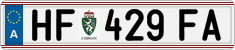 License plate of Austria, Regular plates
