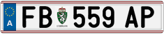License plate of Austria, Regular plates