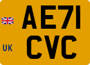 License plate of the United Kingdom, 2001 year system