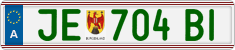License plate of Austria, Regular plates