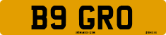 License plate of the United Kingdom, 1983 year system