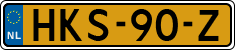 License plate of the Netherlands, Cars