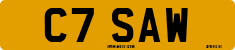 License plate of the United Kingdom, 1983 year system