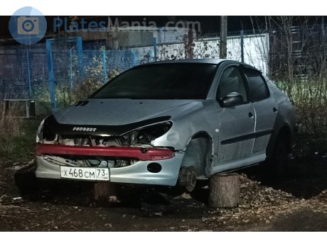 х468см73, Peugeot 206
