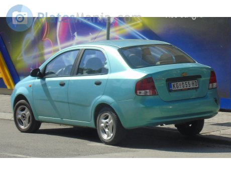 KG 055-HD, Chevrolet Aveo