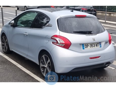 DP-353-WT, Peugeot 208