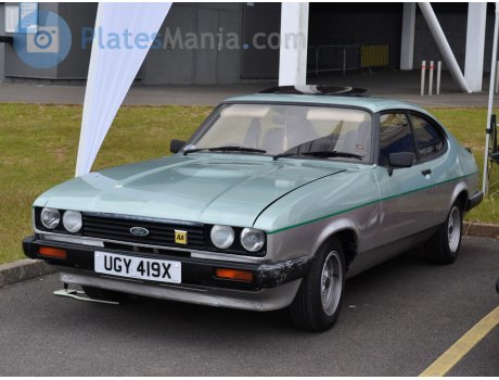 UGY 419X, Ford Capri