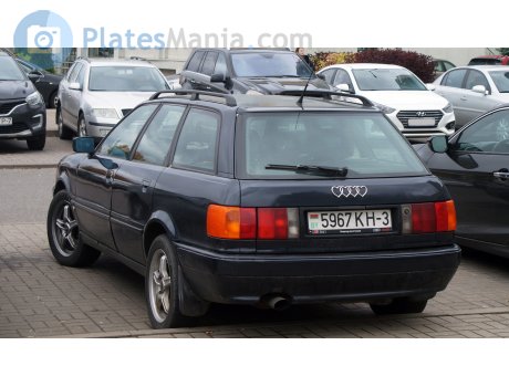 5967 KH-3, Audi 80