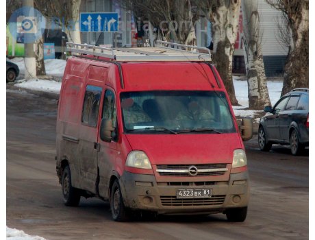 4323 вк 81, Opel Movano