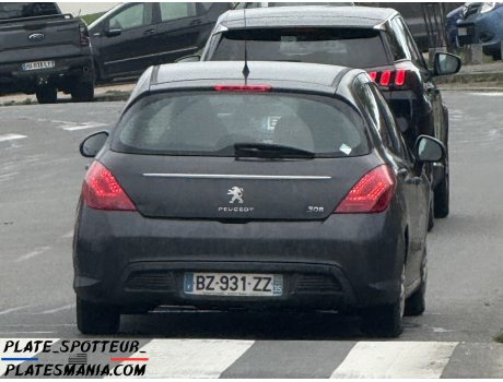 BZ-931-ZZ, Peugeot 308