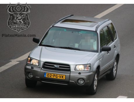 02-PG-VK, Subaru Forester