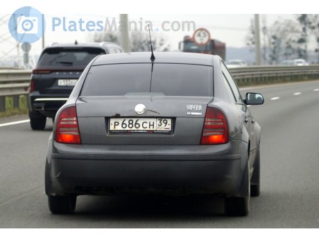 р686сн39, Skoda Superb