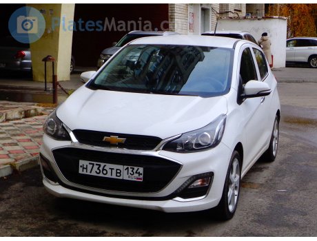 н736тв134, Chevrolet Spark